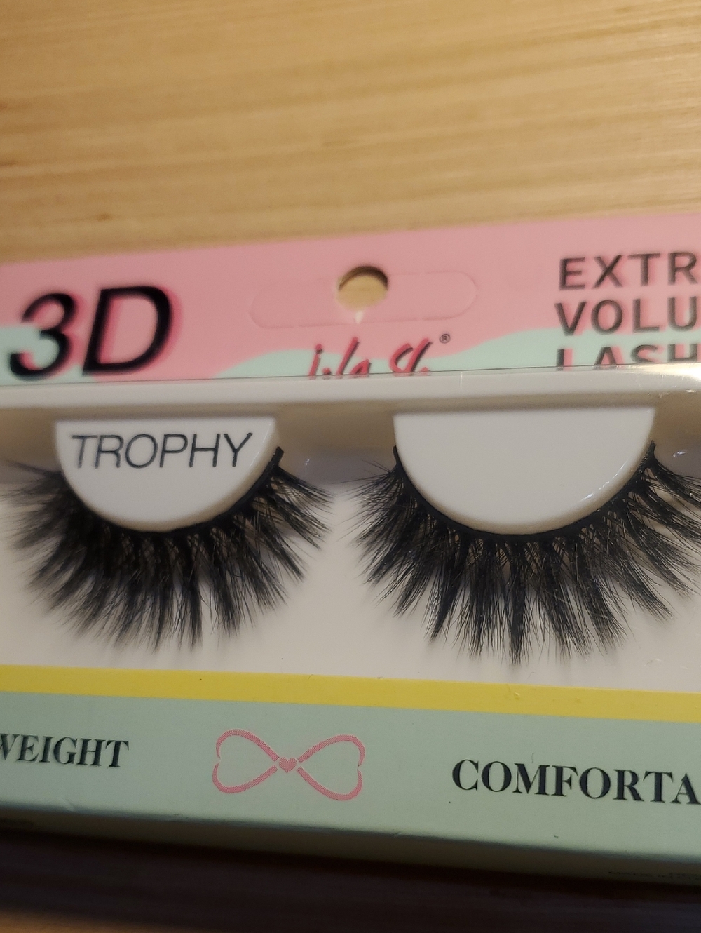 3D Faux Mink False Eyelashes - Black